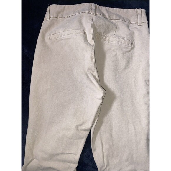 Old Navy Womens Juniors Brown High Rise Pixie Flare Pants Size 0 - Picture 6 of 8